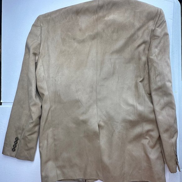 Allen Flusser sports coat. Size 40 regular.‎ Tan color. - Picture 6 of 7